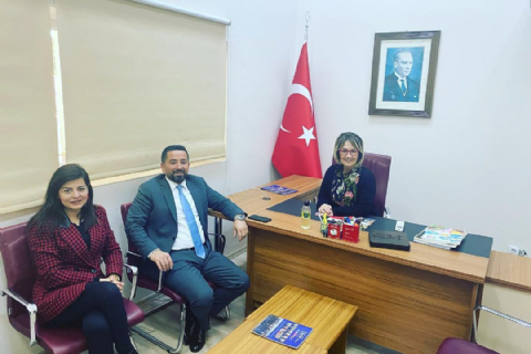 Mersin Teknopark, Mersin Kent Konseyi Başkanı Ayferi Tuğcu’ya iş birliği ziyareti gerçekleştirdi.