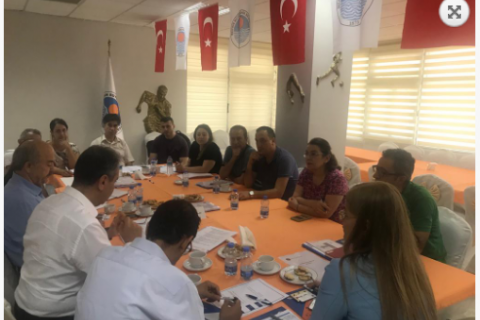 Mersin Teknopark Mersin’in Yol Haritasını Belirleme Çalıştayı’na Katıldı.
