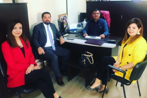 Mersin Teknopark, Tarsus Ticaret ve Sanayi Odası Yönetim Kurulu Başkanı, Koçak Tarım ve Rosland Tarım Seracılık kurucusu, Mersin Teknopark Yönetim Kurulu Üyesi Hasan Ruhi Kocak’ı ziyaret etti