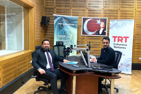 MERSİN TEKNOPARK TRT ÇUKUROVA RADYOSUNA KONUK OLDU