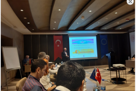 Mersin Teknopark Ufuk2020 Programı KOBİ Aracı Proje Yazma Eğitimine Katılım Sağladı.