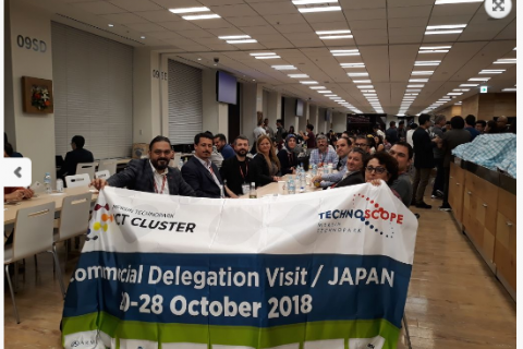 Mersin Teknopark URGE Bilisim Kümesi Japonya Ticaret Heyeti, Jetro ve Rakuten Teknoloji Konferansı Ziyaretleri