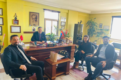 Mersin Teknopark, Yeminli Mali Müşavir Ahmet Akın ve Ersin Gökgün’ü ofislerinde ziyaret etti.