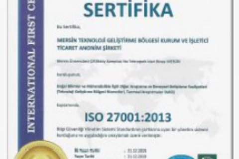 Mersin Teknopark, Yönetim Sistemlerinde Akredite Oldu