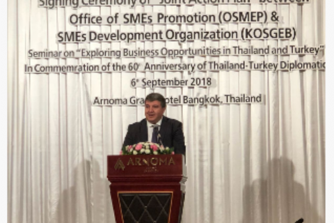 Mersin Teknopark Yönetimi ve Firmaları Tayland’ın Başkenti Bangkok’ta Düzenlenen 