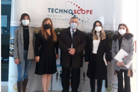 Mersin Teknopark'a Büyükşehir Belediyesinden İşbirliği Ziyareti