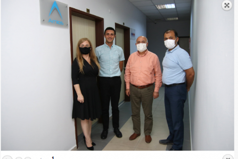 Mersin Ticaret ve Sanayi Odası Başkanından Arnios Teknoloji Firmasına Ziyaret