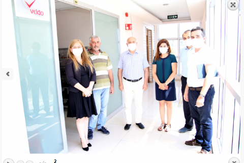 Mersin Ticaret ve Sanayi Odası Başkanından Veldo Teknoloji Firmasına Ziyaret