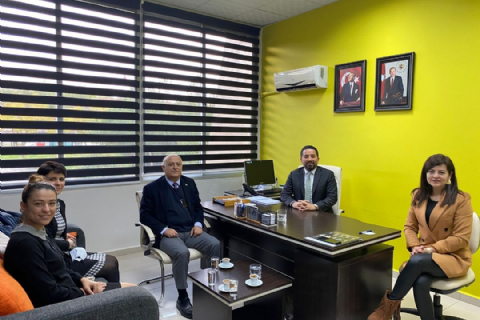 Mersin Ticaret ve Sanayi Odası Yönetim Kurulu Başkanı Ayhan Kızıltan ve ekibi, Mersin Teknopark Genel Müdürü İhsan Gültekin’e nezaket ziyaretinde bulundu