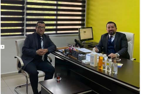 Mersin Umut Girişimciler Koparatifi Başkanından ziyaret