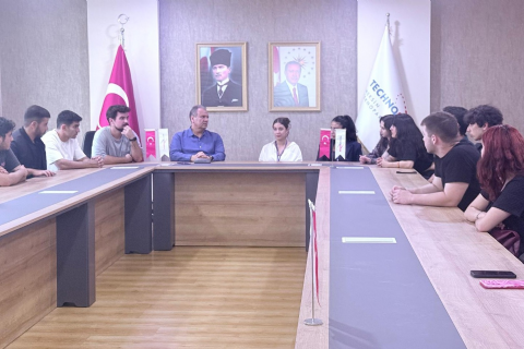 Mersin Üniversitesi Mühendislik Öğrencilerinden Mersin Teknopark’a Teknik Ziyaret