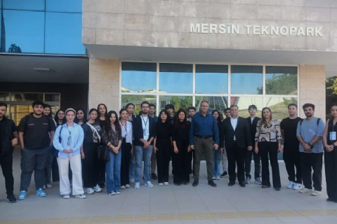 Mersin Üniversitesi Mühendislik Öğrencilerinden Mersin Teknopark’a Teknik Ziyaret