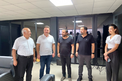 MTSO Başkanı Ayhan Kızıltan Mersin Teknopark'ı Ziyaret Etti