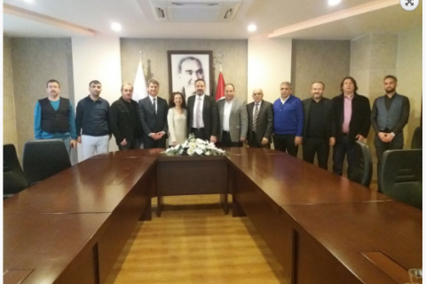 OSB YETKİLİLERİNDEN MERSİN TEKNOPARK'A ZİYARET