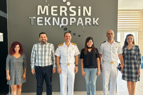 Sahil Güvenlik Akdeniz Bölge Komutanlığından Mersin Teknopark Ziyareti