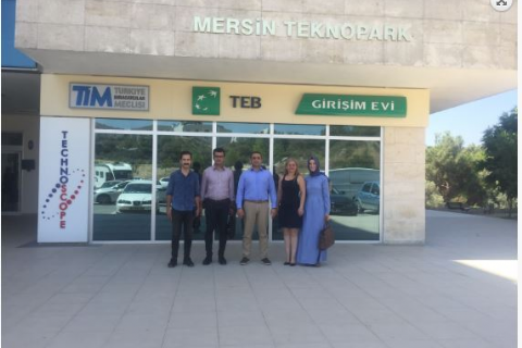 Tarsus İlçe Milli Eğitim Müdürlüğü Ar-Ge Biriminden Mersin Teknopark’a Ziyaret,