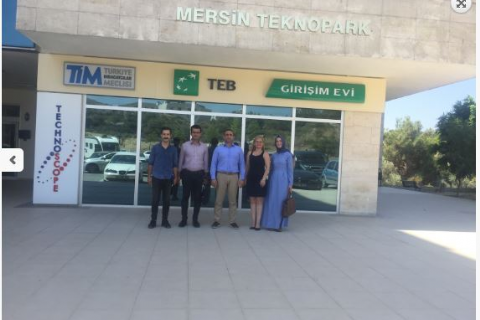 Tarsus İlçe Milli Eğitim Müdürlüğü Ar-Ge Biriminden Mersin Teknopark’a Ziyaret,