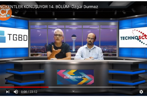 Teknokentler Konuşuyor'' Programının 14. Bölüm Konuğu Mersin Teknopark Genel Müdürü Özgür Durmaz Oldu