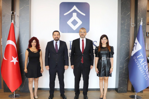 Teknopark Ekibi, Tarsus Üniversitesi Rektör Prof. Dr. Orhan AYDIN’ı Ziyaret Etti