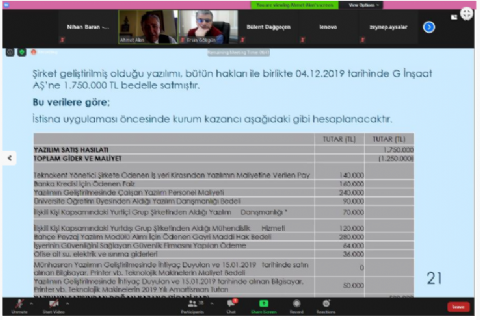 Teknopark Mevzuatlarında , Tüm Muafiyet ve İstisnaların Hesaplama Yöntemi Bilgilendirme Toplantısı Gerçekleştirildi.