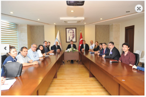 Tubitak Başkanı Mersin Teknopark'a Ziyaret Gerçekleştirdi.