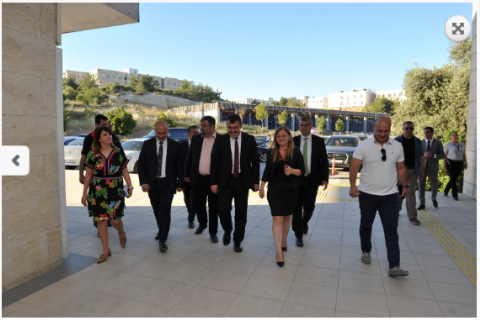 Tubitak Başkanı Mersin Teknopark'a Ziyaret Gerçekleştirdi.