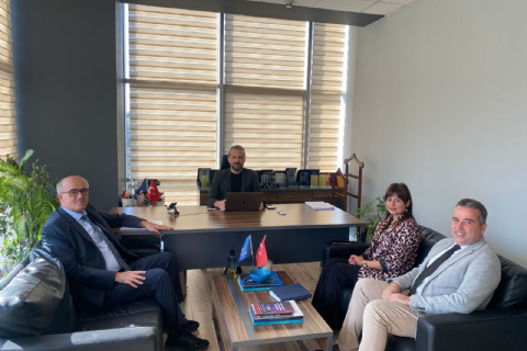 TÜBİTAK TEYDEB Başkan Yardımcısı Dr. Hasan Selçuk Selek, Mersin Teknopark’a ziyaret gerçekleştirdi.