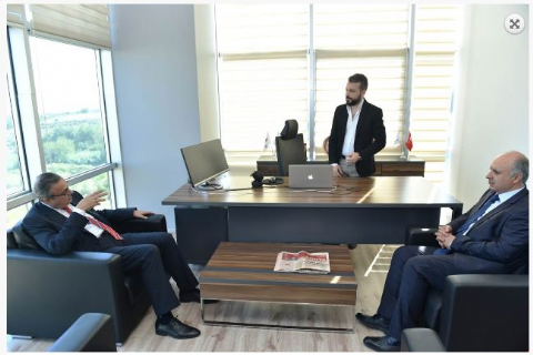 Vali Ali İhsan Su Teknopark Yönetim Kurulu Toplantısı’na Başkanlık Etti