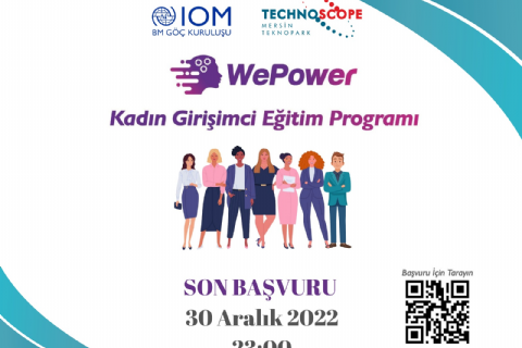 WePower Kadın Girişimci Eğitim Programı’na Başvurular Başladı!